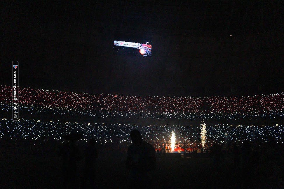 Torcida do Fortaleza fez a festa no último jogo da Série A
