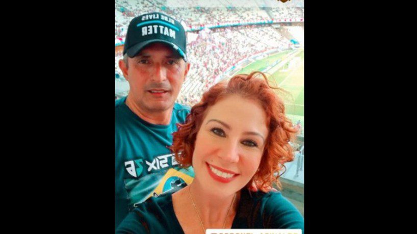 Deputada Carla Zambelli na Arena