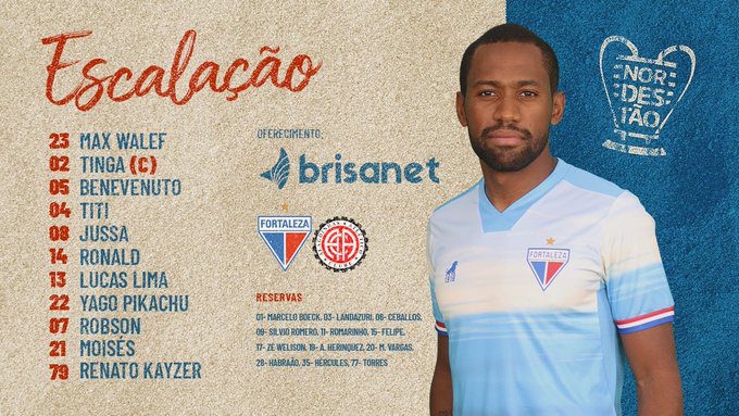 Vojvoda escala Fortaleza com mudanças para enfrentar o Atlético-BA; veja