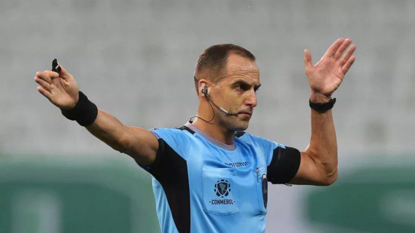 Esteban Ostojich apitará o jogo entre Colo-Colo e Fortaleza na Libertadores. Foto: Cesar Greco/Palmeiras