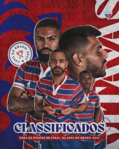 Fortaleza bateu o Vitória e confirmou a vaga às oitavas de final da Copa do Brasil. Foto: Divulgação/Fortaleza EC