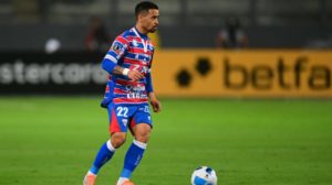 Yago Pikachu em ação pela Fortaleza. Foto: Staff Images/Conmebol