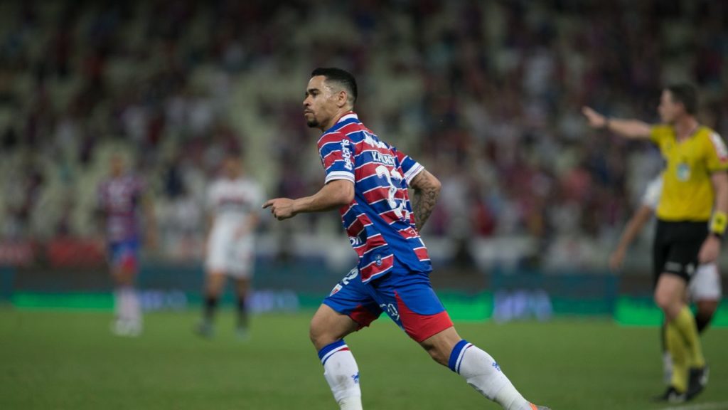 Yago Pikachu é o jogador mais participou de gols do Fortaleza neste ano. Foto: KID JUNIOR