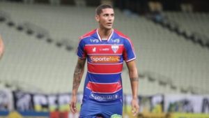 Tiago Orobó jogando pelo Fortaleza. Foto: Divulgação / Fortaleza EC