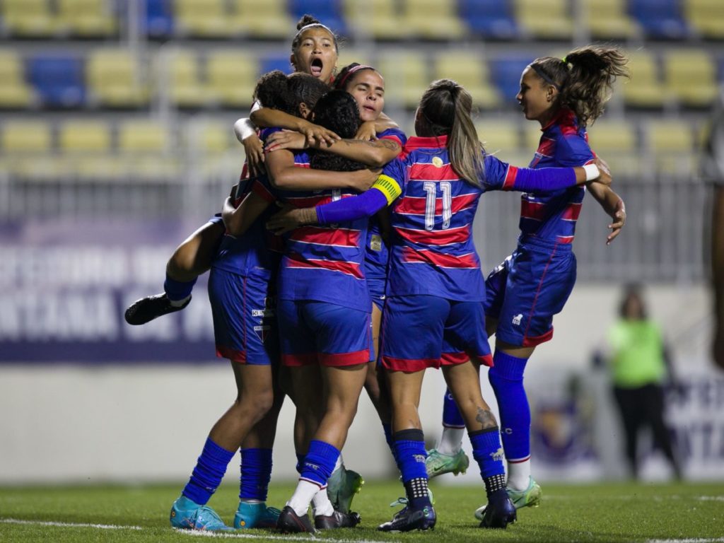 Fortaleza venceu o Vasco pelo placar de 2 a 0 no Campeonato Brasileiro Feminino Sub-20. Foto: Henrique César/FortalezaEC