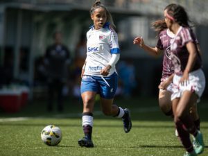 Fortaleza perdeu para a Ferroviária no brasileirão Feminino Sub-20. Foto: Henrique César/Fortaleza EC