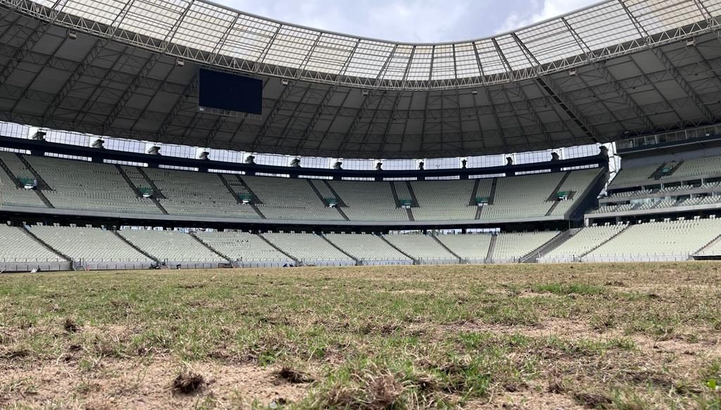 Com um jogo a cada 2,8 dias, Arena Castelão é o estádio com mais