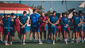 Ele estreou pelo Fortaleza com goleada e já conquista a torcida, confira esse talento! Foto: Mateus Lotif/Fortaleza EC